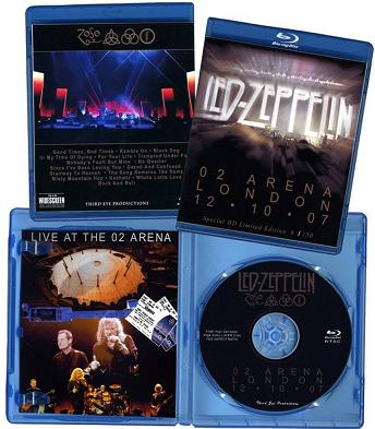 Led Zeppelin 02 Arena, London December 10, 2008 Blu-Ray Edition from Third Eye Productions
