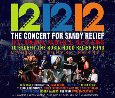 12-12-12 Concert For Sandy Relief - No Label