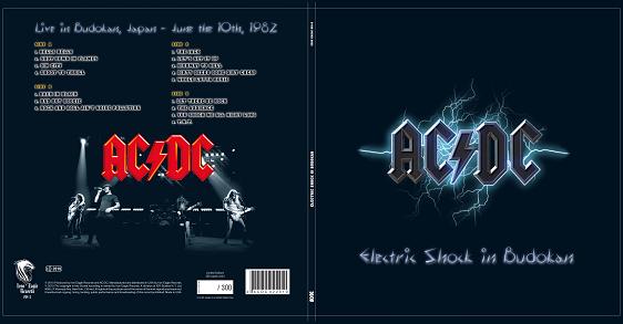 AC/DC Live At Budokan 1982 2LP Iron Eagle Records Label