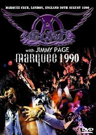 Aerosmith with Jimmy Page Marquee 1990 DVD No Label