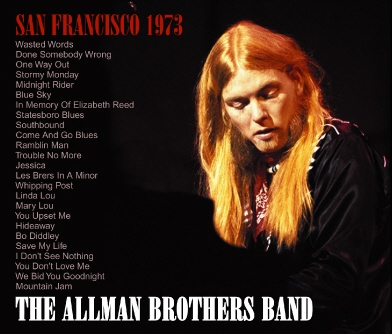 The Allman Brothers Band San Francisco 1973 No Label 5CDR 