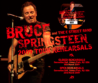 Bruce Springsteen & The E Street Band 2009 Tour Rehearsals - Social Graces Label