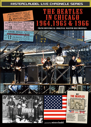 The Beatles In Chicago 1964, 1965 & 1966  DVD - Misterclaudel Label