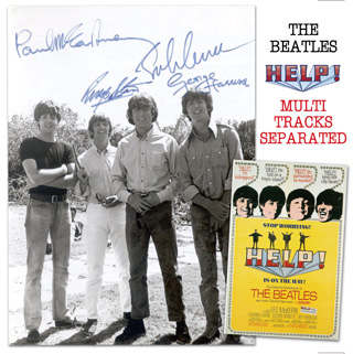 The Beatles Help Separated Multi Tracks 
