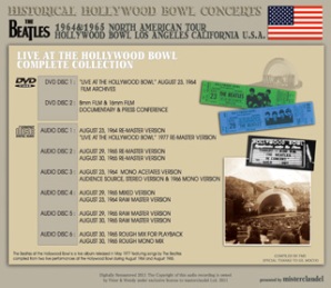 The Beatles Historical Hollywood Bowl Concert (back) - Picadilly Circus Label