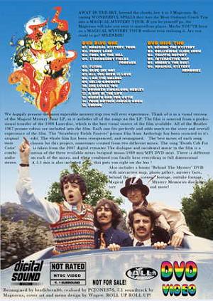 The Beatles Magical Mystery Tour Revisited DVD back