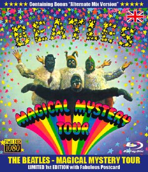Beatles Magical Mystery Tour Bluray Recordable Disc - Idol Mind Productions Label
