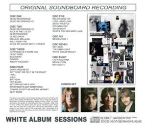 The Beatles White Album Sessions (back) - Secret Garden