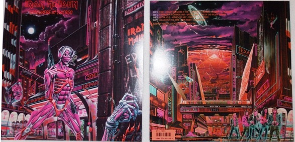 Iron Maiden Somewhere In Chicago - Color Vinyl Pressing