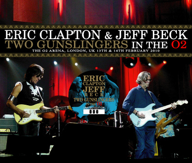 Eric Clapton & Jeff Beck Two Gunslingers In The 02 Beano Label
