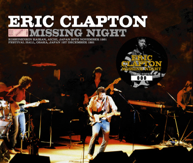 Eric Clapton Missing Night Tricone Label