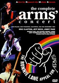 Eric Clapton, Jeff Beck & Jimmy Page Complete ARMS Concert No Label DVD