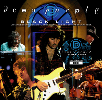 Deep Purple Black Light - Darker Than Bllue Label