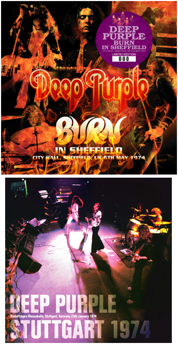 Deep Purple Burn In Sheffield - Darker Than Blue Label