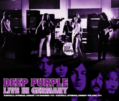 Deep Purple Live In Germany Darker Than Blue Label
