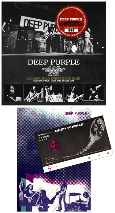 Deep Purple Louder Than Everything Else - Darker Than Blue Label