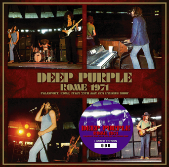 Deep Purple Rome 1971 - Darker Than Blue Label