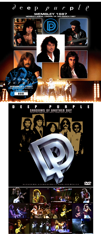 Deep Purple Wembley 1987 - Darker Than Blue Label