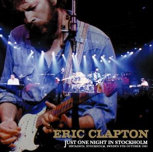 Eric Clapton Just One Night Stockholm Beano Label