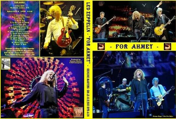 Led Zeppelin For Ahmet Hybrid-DVD Audio Genuine Masters Label