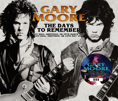 Gary Moore The Days To Remember - Shades Label