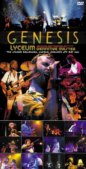 Genesis Lyceum Definitive Master DVD Viruoso Label