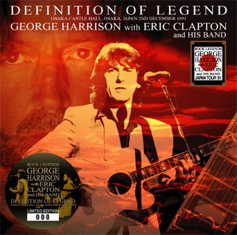 George Harrison with Eric Clapton - Definition Of Legend - Tricone Label