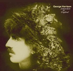 George Harrison Somewhere In England Strange Apple Label
