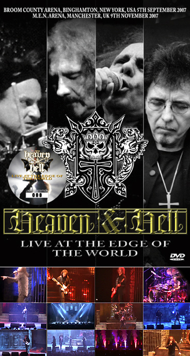 Heaven & Hell Live At The Edge Of The World DVD - No Label
