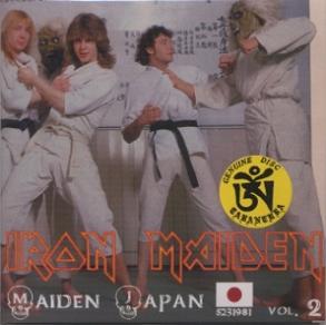Iron Maiden Maiden Japan Vol. 2 Tarantura Label