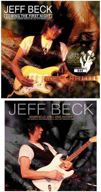 Jeff Beck Coming The First Night - Wardour Label