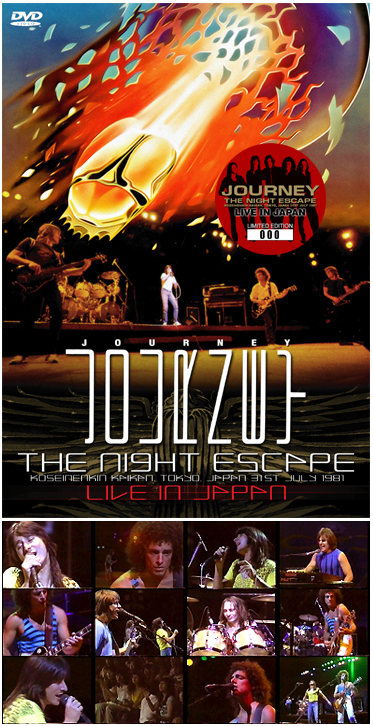 Journey The Night Escape DVD - No Label