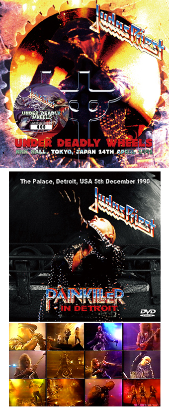 Judas Priest Under Deadly Wheels - Shades Label