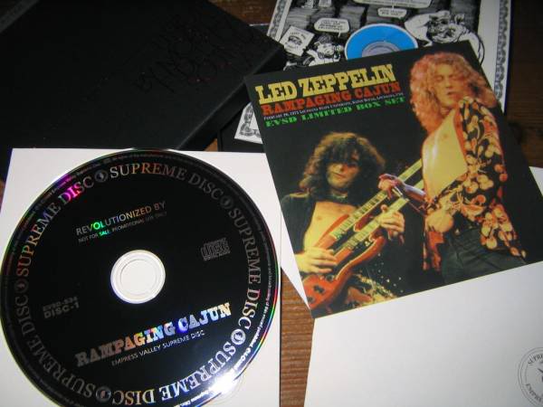 Led Zeppelin Rampagin' Cajun Deluxe Set Empress Valley Label