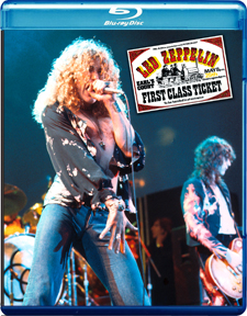 Led Zeppelin First Class Ticket Blu Ray DVD - Cosmic Energy Label