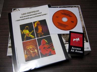 Led Zeppelin For Badge Holders Only - The Complete 1977 LA Forum Tapes Extras Empress Valley