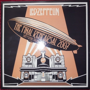 Led Zeppelin Final Rehearsals 3LP front cover