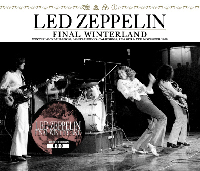 Led Zeppelin Final Winterland The Chronicles Of Led Zeppelin Label (TCOLZ)
