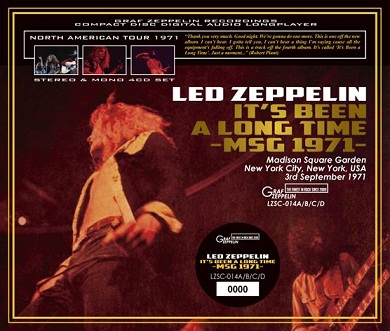 Led Zeppelin It's Been A Long Time - Graf Zeppelin Label