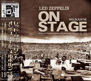 Led Zeppelin On Stage Melbourne (front) - Wendy Records Label