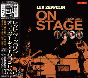 Led Zeppelin On Stage Auckand (front)- Wendy Records Label