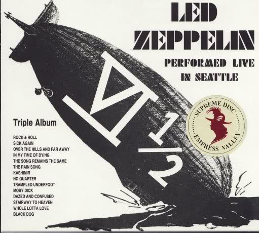 Led Zeppelin Haven't We Met Somewhere Before?  Empress Valley Supreme Disc Label
