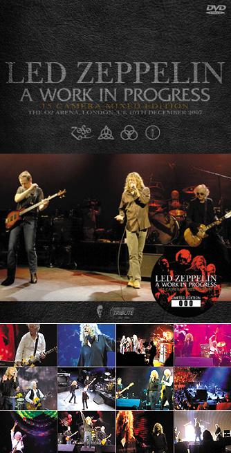 Led Zeppelin A Work In Progress 2DVD No Label