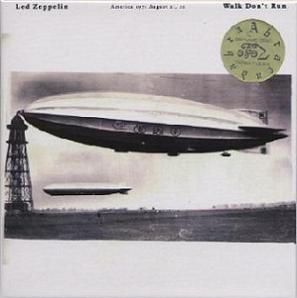 Led Zeppelin Walk Don't Run Tarantura Label