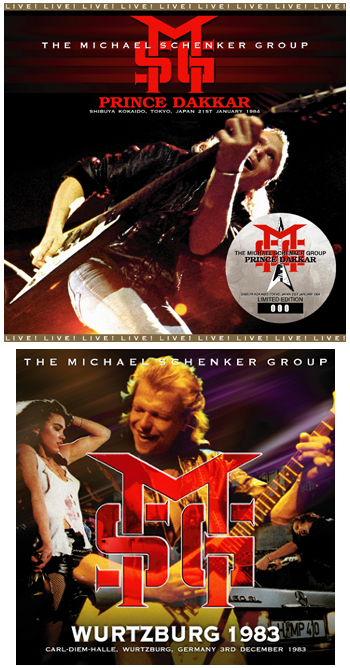 The Michael Schenker Group Prince Dakkar - Calm & Storm Label