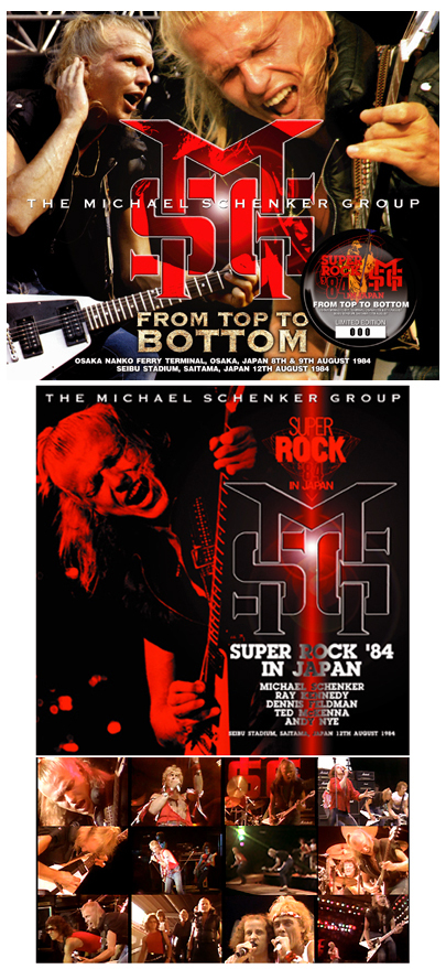 The Michael Schenker Group From Top To Bottom - Shades Label