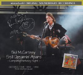 Paul McCartney Still Dreamin' Apart_Complete Berkeley Night - Misterclaudel Label