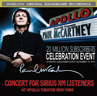 Paul McCartney Concert For Sirius XM Listeners - Piccadilly Circus Label