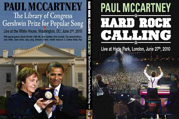 Paul McCartney Hard Rock Calling DVD - King Snake Label