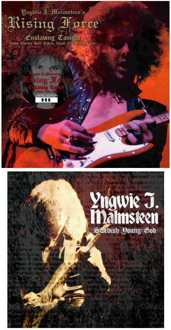 Yngwie J. Malmsteen's Rising Force Enslaving Tonight - Calm & Storm Label